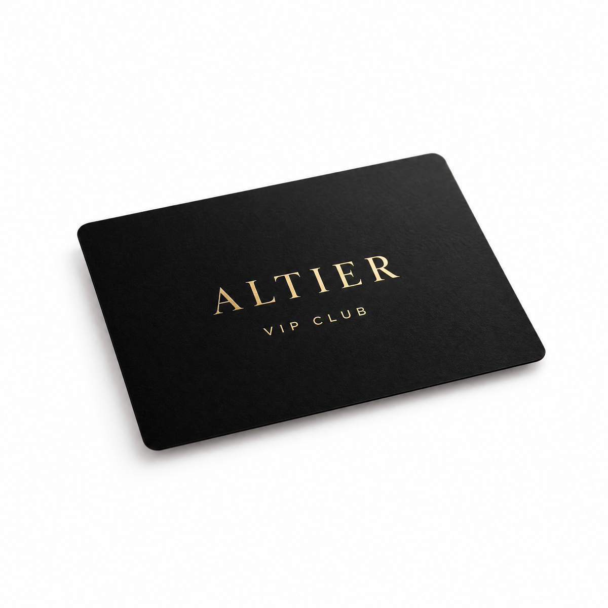 Altier VIP Club card